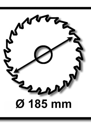 Hoja de sierra circular Makita SPECIALIZED 185 x 30 x 2 mm 40 dientes (B-33174)