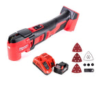 Milwaukee M18 BMT-401 Akku Multifunktionswerkzeug 18 V + 1x Akku 4,0 Ah + Ladegerät