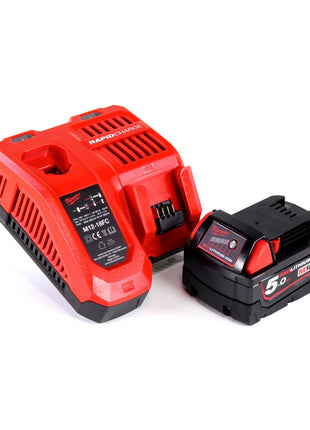 Milwaukee M18 BMT-501C Akku Multifunktionswerkzeug 18V ( 4933446203 ) + 1x Akku 5,0Ah + Ladegerät