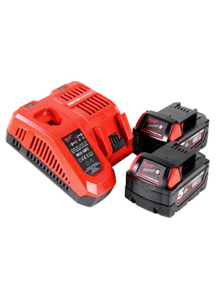 Milwaukee M18 BMT-502C akumulatorowe narzędzie wielofunkcyjne 18V ( 4933446203 ) + 2x akumulator 5.0Ah + ładowarka