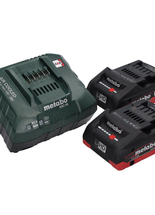 Metabo NP 18 LTX BL 5.0 Akku Blindnietpistole 18 V 10 kN Brushless ( 619002800 ) + 2x Akku 4,0 Ah + Ladegerät + metaBOX