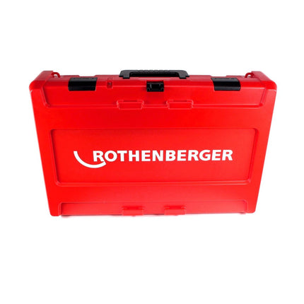 Rothenberger ROMAX 4000 CAS Akku Pressmaschine 18 V 34 kN + 2x Akku 5,5 Ah + Ladegerät + Koffer