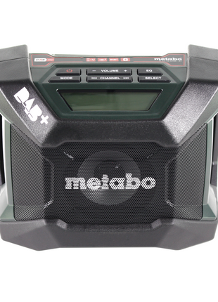 Metabo R 12-18 DAB+ BT Akku Baustellenradio Bluetooth Solo Radio ( 600778850 ) - ohne Akku, ohne Ladegerät