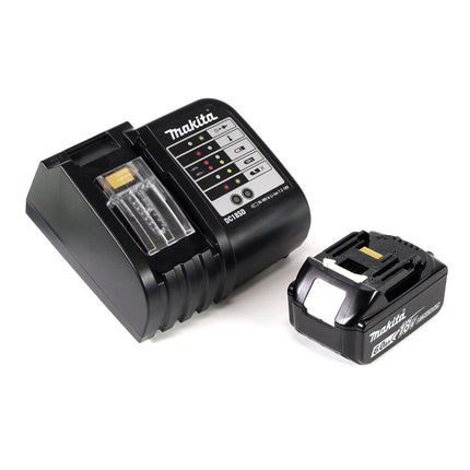 Makita DHP 453 SGTK W Akku Schlagbohrschrauber 18V 42Nm + 1x Akku 6,0Ah + Ladegerät + 100 tlg. Bit Bohrer Set + Koffer