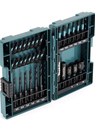 Makita B-66896 Bit Set Impact Black 33 tlg. S2 Stahl + Koffer - Toolbrothers