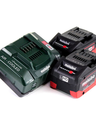 GRATUIT 3 ans de service complet de protection complète Metabo MKS 18 LTX 58 scie circulaire à métaux à batterie 18V 165 mm + 2x batterie 5,5Ah + chargeur + MetaLoc