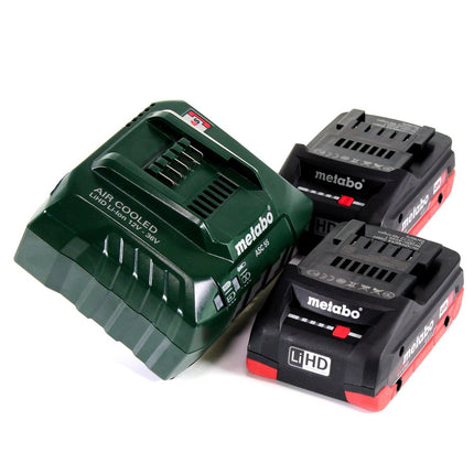 GRATIS 3 Jahre Full Service Rundum Schutz Metabo MKS 18 LTX 58 Akku Metall Handkreissäge 18V 165 mm + 2x Akku 4,0Ah + Ladegerät + MetaLoc