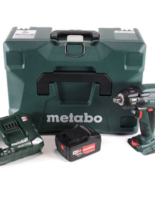 Metabo SSW 18 LTX 400 BL Akku Schlagschrauber 18 V 400 Nm 1/2" Brushless + 1x Akku 5,2 Ah + Ladegerät + metaBOX