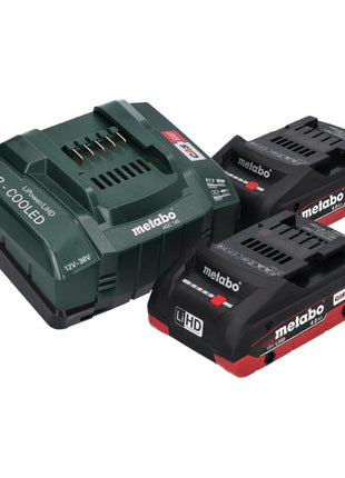 Metabo SSW 18 LTX 400 BL Atornillador de impacto a batería 18 V 400 Nm 1/2" sin escobillas + 2x batería 4,0 Ah + cargador + metaBOX