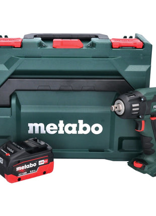 Metabo SSW 18 LTX 400 BL Akku Schlagschrauber 18 V 400 Nm 1/2" Brushless + 1x Akku 8,0 Ah + metaBOX - ohne Ladegerät