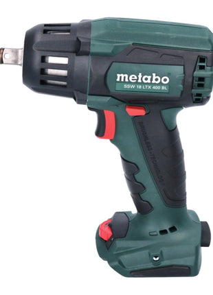 Metabo SSW 18 LTX 400 BL Atornillador de impacto a batería 18 V 400 Nm 1/2" sin escobillas + 1x batería 8,0 Ah + cargador + metaBOX