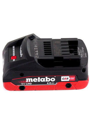 Metabo SSW 18 LTX 600 Atornillador de impacto a batería 18 V 600 Nm 1/2" + 1x batería LiHD 4,0 Ah + MetaLoc - sin cargador