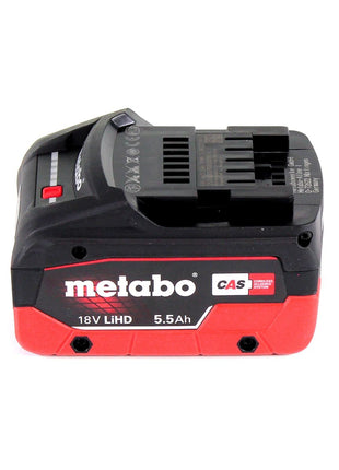 Metabo SSW 18 LTX 600 Atornillador de impacto a batería 18 V 600 Nm 1/2" + 1x batería LiHD 5,5 Ah + MetaLoc - sin cargador