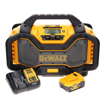 DeWalt DCR 027 P1 Akku Radio DAB+ 10,8-18,0 V + 1x Akku 5,0 Ah + Ladegerät