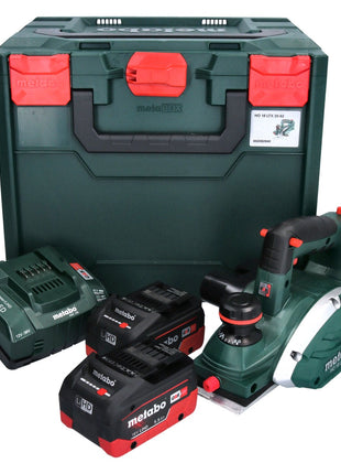 Metabo HO 18 LTX 20-82 Akku Hobel 18 V 82 mm + 2x Akku 5,5 Ah + Ladegerät + metaBOX - Toolbrothers