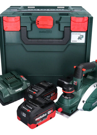 Metabo HO 18 LTX 20-82 Akku Hobel 18 V 82 mm + 2x Akku 8,0 Ah + Ladegerät + metaBOX - Toolbrothers