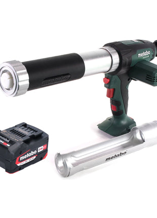 Pistola de cartuchos de batería Metabo KPA 18 LTX 400 18 V + 1x batería 4,0 Ah - sin cargador