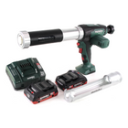 Metabo KPA 18 LTX 400 Akku Kartuschenpistole 18 V + 2x LiHD Akkupack 4,0 Ah + Ladegerät