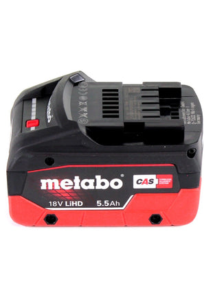 Sierra de calar a batería Metabo STAB 18 LTX 100 18 V + 1x batería LiHD 5,5 Ah + MetaBOX - sin cargador