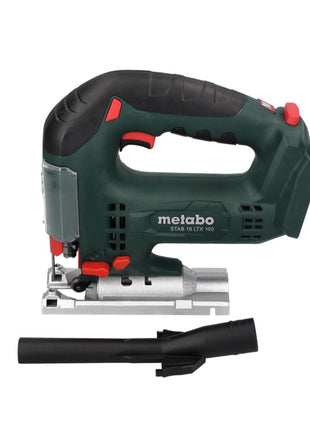 Sierra de calar a batería Metabo STAB 18 LTX 100 18 V + 1x batería LiHD 8,0 Ah + MetaBOX - sin cargador