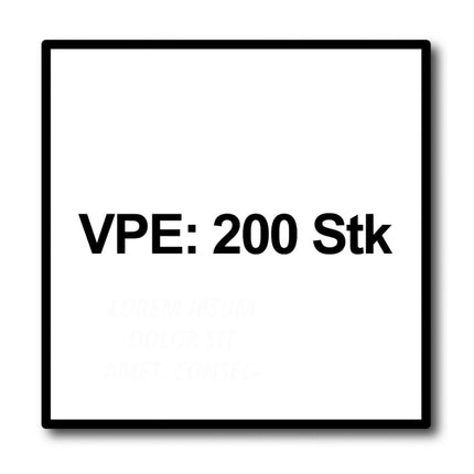 Meisterling Terrassenschrauben 5x40 mm 200 Stück ( 010010000001 ) CUT Spitze 90° Linsen Senkkopf mit Torx 2/3 Grobgewinde VA Edelstahl