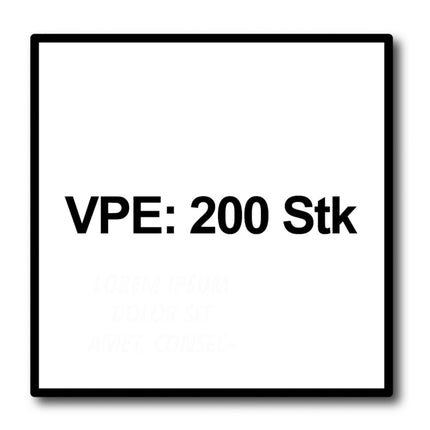 Meisterling Terrassenschrauben 5x60 mm 200 Stück ( 010010000211 ) CUT Spitze 90° Linsen Senkkopf mit Torx 2/3 Grobgewinde V2A Edelstahl