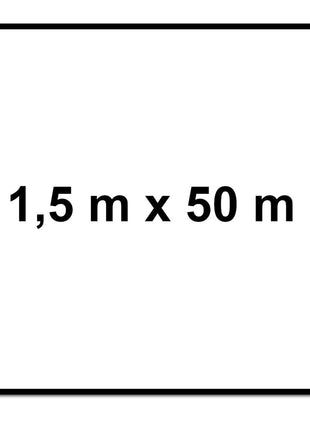 Meisterling HDi Dampfsperre atmungsaktiv 1,5x50 m ( 005100000110 ) Dampfbremse / Luftsperre Sd Wert ca. 2 m