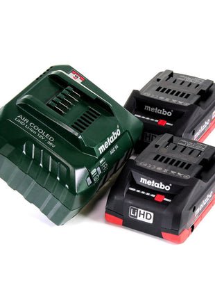 Perceuse à percussion sur batterie Metabo SBE 18 LTX 18 V 24 Nm + 2x batterie LiHD 4,0 Ah + chargeur + MetaLoc