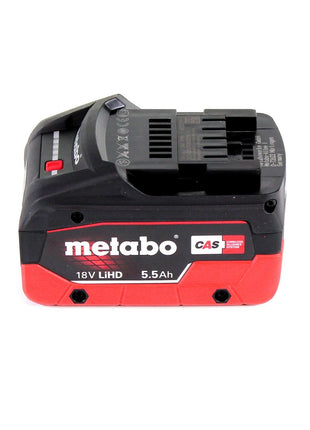 Taladro percutor a batería Metabo SBE 18 LTX 18 V 24 Nm + 1x batería LiHD 5,5 Ah + MetaLoc - sin cargador