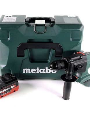 Taladro percutor a batería Metabo SBE 18 LTX 18 V 24 Nm + 1x batería LiHD 5,5 Ah + MetaLoc - sin cargador