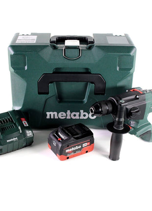 Taladro percutor a batería Metabo SBE 18 LTX 18 V 24 Nm + 1x batería LiHD 5,5 Ah + cargador + MetaLoc