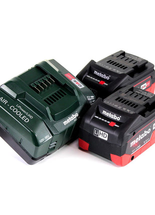 Metabo SBE 18 LTX taladro percutor a batería 18 V 24 Nm + 2x batería LiHD 5,5 Ah + cargador + MetaLoc