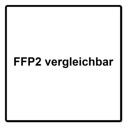 10x KN95 Mundschutz Atemschutz mit Filter Maske 95% Filterleistung FPP2 vergleichbar