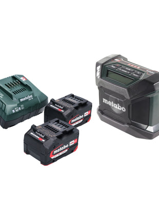 Metabo R 12-18 DAB+ BT Akku Baustellenradio 12-18 V DAB+ + 2x Akku 4,0 Ah + Ladegerät