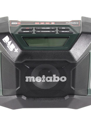 Metabo R 12-18 DAB+ BT radio de chantier sur batterie 12-18 V DAB+ + 1x batterie LiHD 4,0 Ah + chargeur