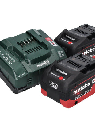 Metabo SSE 18 LTX Compact Akku Säbelsäge Reciprosäge 18 V + 2x Akku 8,0 Ah + Ladegerät + metaBOX - Toolbrothers