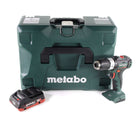 Taladro percutor a batería Metabo SB 18 L BL 18 V 60 Nm sin escobillas + 1x batería LiHD 4,0 Ah + MetaLoc - sin cargador