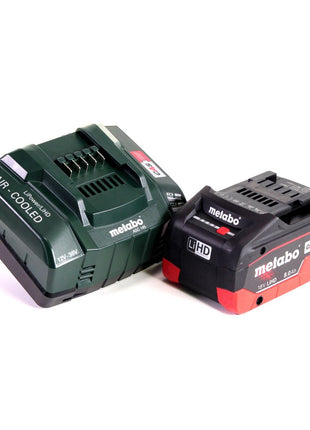 Taladro percutor a batería Metabo SB 18 L BL 18 V 60 Nm sin escobillas + 1x batería LiHD 8,0 Ah + cargador + MetaLoc