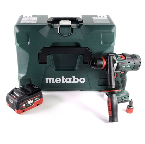 Metabo BS 18 LTX-3 BL Q I Akku Bohrschrauber 18 V 120 Nm Brushless + 1x LiHD Akku 5,5 Ah + MetaLoc - ohne Ladegerät