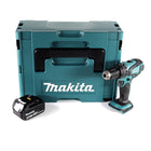 Taladro percutor inalámbrico Makita DHP 456 T1J 18 V 50 Nm + Makpac + 1x batería 5.0Ah - sin cargador