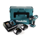 Makita DHP 456 RGJ perceuse à percussion sans fil 18 V 50 Nm + Makpac + 2x batterie 6,0 Ah + chargeur