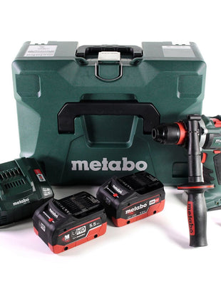 Metabo BS 18 LTX-3 BL Q I Akku Bohrschrauber 18 V 120 Nm Brushless + 2x LiHD Akku 5,5 Ah + Ladegerät + MetaLoc