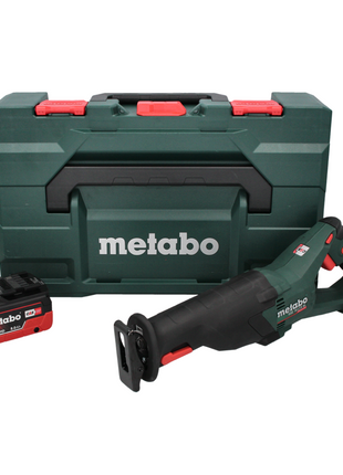 Metabo SSE 18 LTX BL Akku Säbelsäge Reciprosäge 18 V Brushless + 1x Akku 8,0 Ah + metaBOX - ohne Ladegerät - Toolbrothers