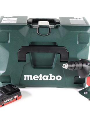 Metabo SE 18 LTX 4000 atornillador para construcción en seco a batería 18 V 7 Nm 1/4" + 1x batería LiHD 4,0 Ah + MetaLoc - sin cargador