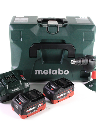 Metabo SE 18 LTX 4000 atornillador para obras en seco a batería 18 V 7 Nm 1/4" + 2x batería LiHD 8,0 Ah + cargador + MetaLoc