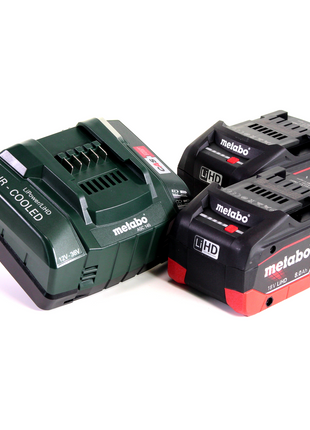 Metabo SE 18 LTX 4000 atornillador para obras en seco a batería 18 V 7 Nm 1/4" + 2x batería LiHD 8,0 Ah + cargador + MetaLoc