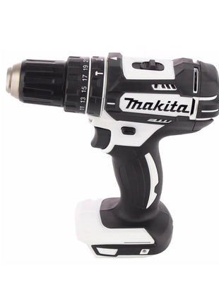 Taladro percutor inalámbrico Makita DHP 482 SFTKW 18 V 62 Nm + 1x batería 3,0 Ah + cargador + set de accesorios 101 piezas + estuche