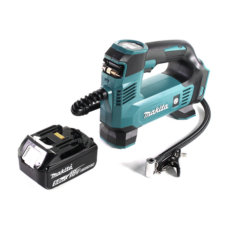 Makita DMP 180 T1 Akku Kompressor 18 V 8,3 bar + 1x Akku 5,0 Ah - ohne Ladegerät - Toolbrothers