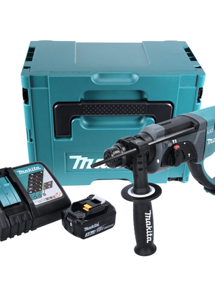 Makita BHR 202 Akku Kombihammer 18V 2,0J SDS Plus in Koffer - 3Ah Akku, Ladegerät - Toolbrothers