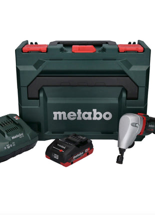 Metabo NIV 18 LTX BL 1.6 Akku Nibbler Knabber 18 V Brushless + 1x LiHD Akku 4,0 Ah + Ladegerät + metaBOX